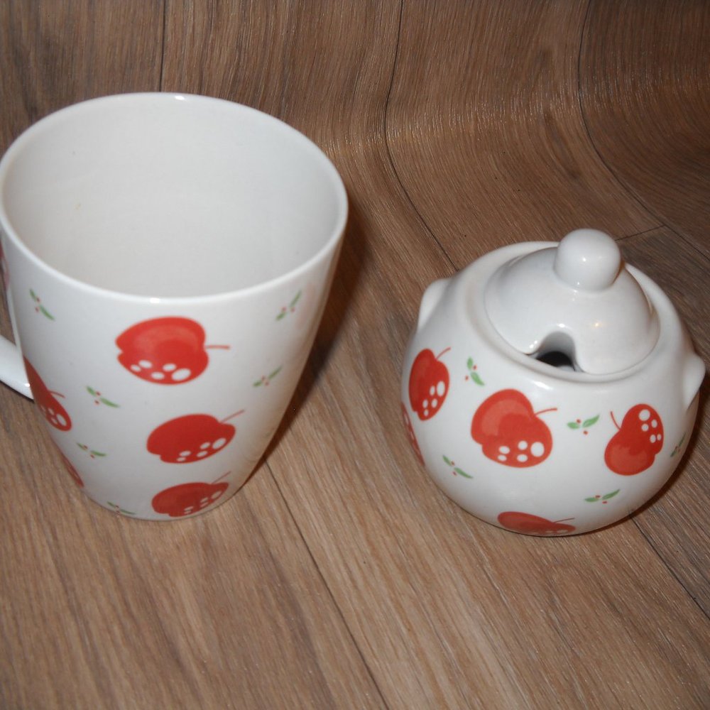 JUST FOR YOU CUP AND SUGAR BOWL